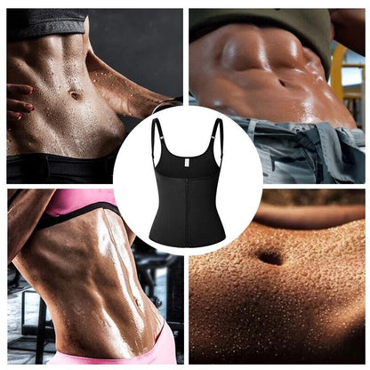 Women's Shapewear Waist Trainer Slimming Vest for Belly Control and Body Shaping Sports Top